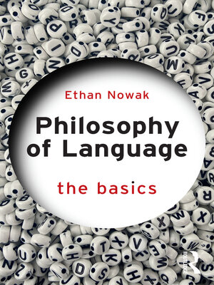 cover image of Philosophy of Language